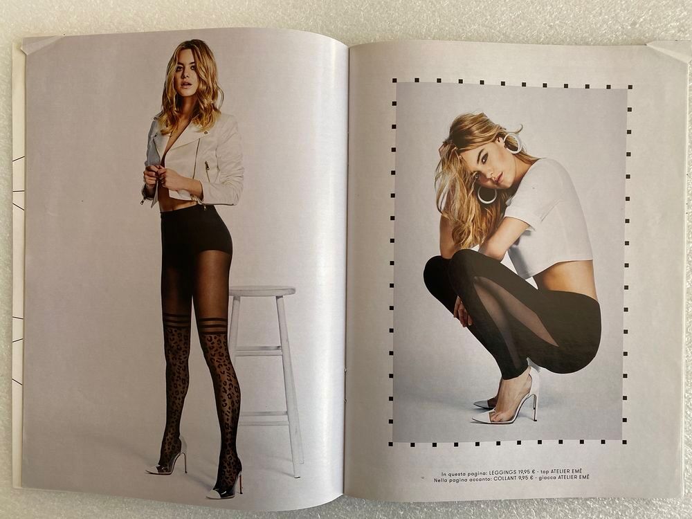 CALZEDONIA CAMILLE ROWE et ROBIN MARJOLEIN Catalogue 2016 Livres et BD