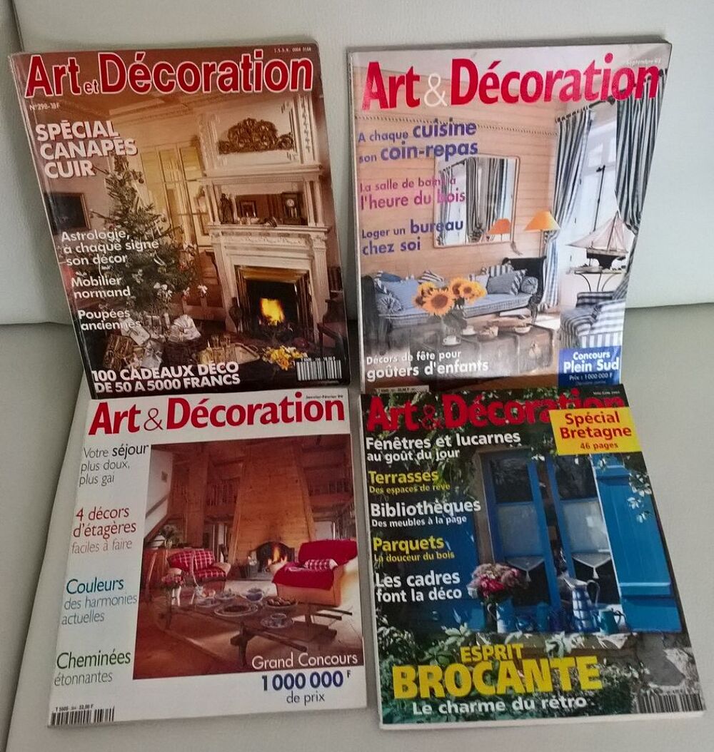 REVUES "" ART ET DECORATION "" Livres et BD