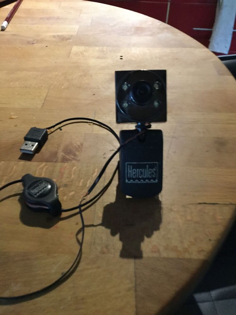 web cam Hercule, l Matériel informatique