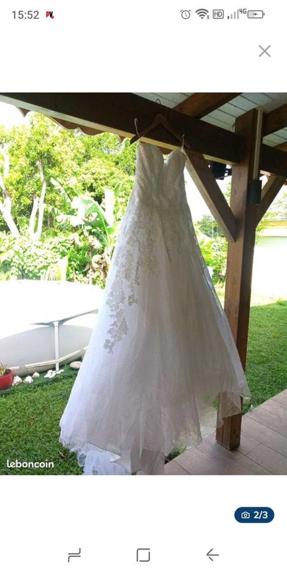 robe de mari&eacute;e Vêtements