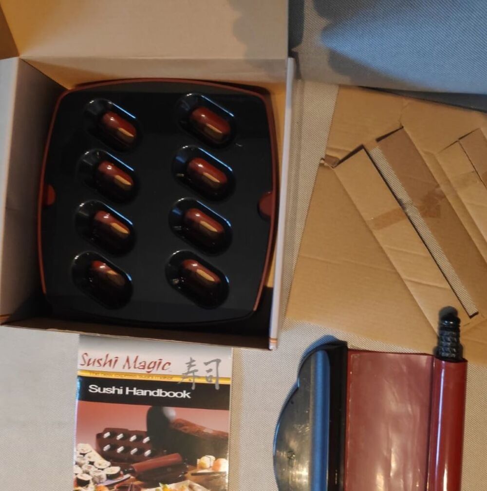 Kit sushi magic avec livre recettes Electroménager