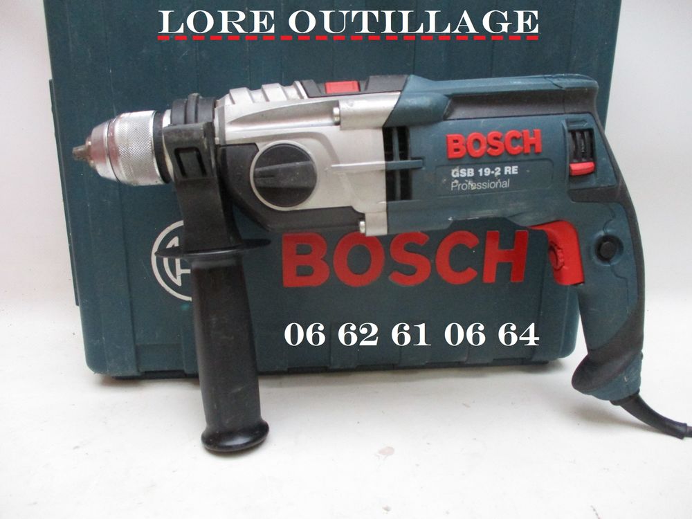 BOSCH GSB 19-2 RE - perceuse bois / m&eacute;taux Bricolage