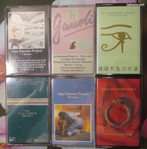 Cassettes audio The Alan Parsons Project 0 Hérouville-Saint-Clair (14)