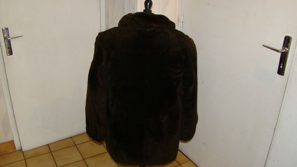 Manteau / Veste en mouton dor&eacute; - Femme T. 44 vintage 1980 Vêtements