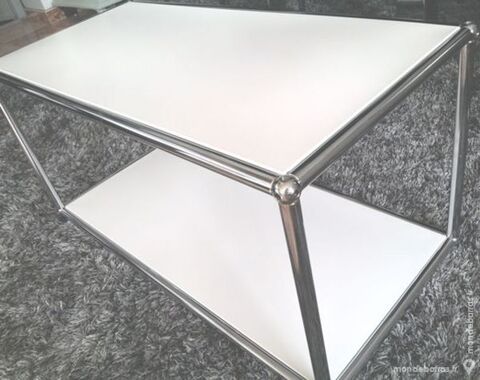 table basse usm haller blanche 280 Chenoise (77)
