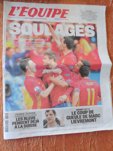 L'EQUIPE - Championnat d'EUROPE 2016 0 Mulhouse (68)