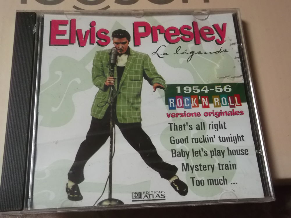 elvis presley 1954-56 rock'n roll edition atlas CD et vinyles