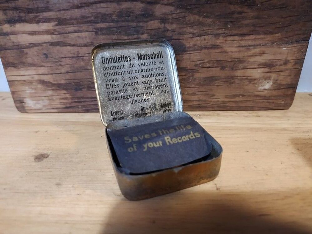 Bo&icirc;te &agrave; Aiguilles Ondulette Phonographe Gramophone 