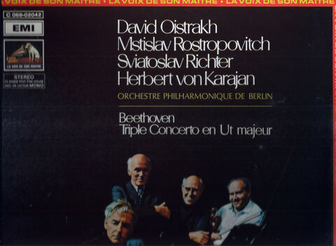 Beethoven  Triple Concerto en ut maj Karajan / Rostropovitch 50 Andernos-les-Bains (33)