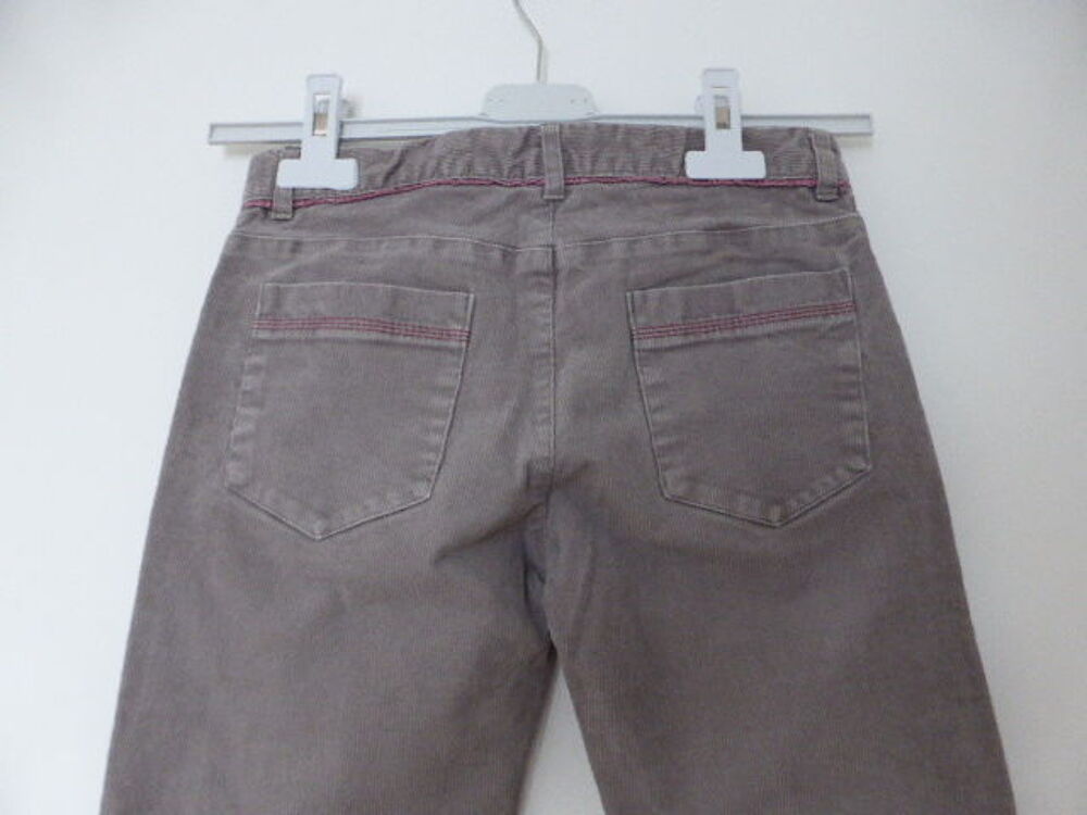 JACADI pantalon velours c&ocirc;tel&eacute; taupe 10 ans Vêtements enfants