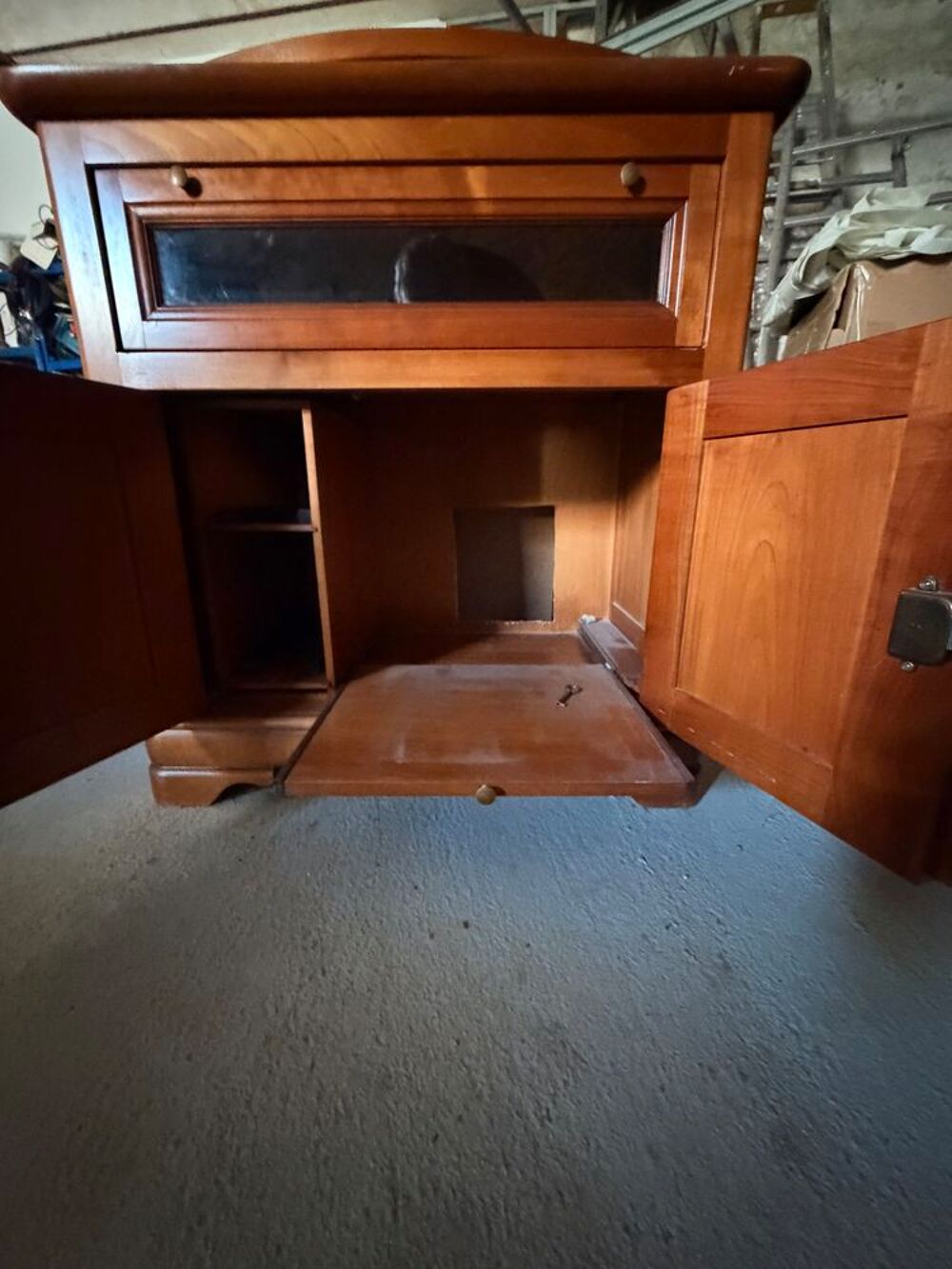 : Meuble TV en merisier ? Qualit&eacute; &eacute;b&eacute;niste Meubles