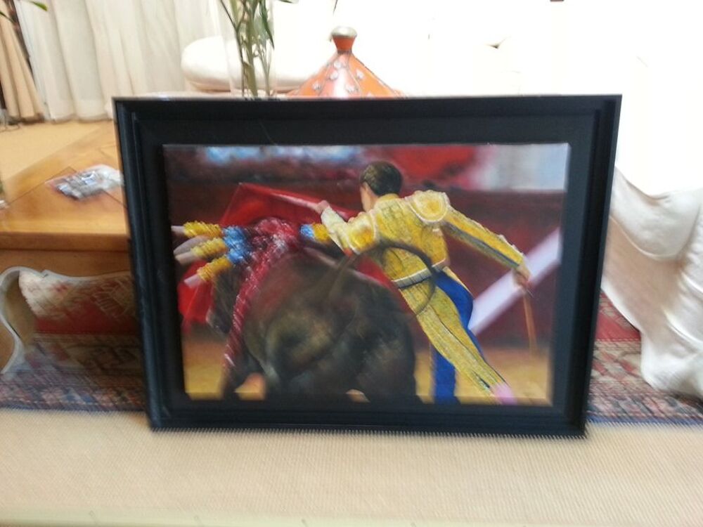Magnifique tableau de Corrida. Décoration