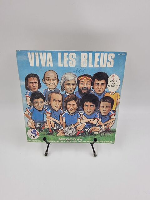 Vinyle 45 tours Viva les Bleus : Mexico 86 avec fourreau  1 Vulbens (74)