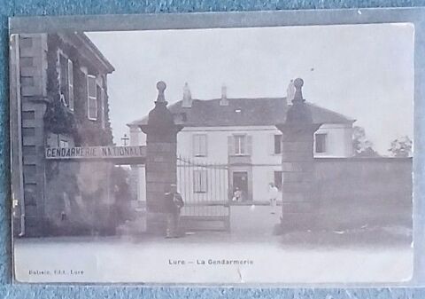 4 CPA GENDARMERIE LURE(70) 19 Dijon (21)