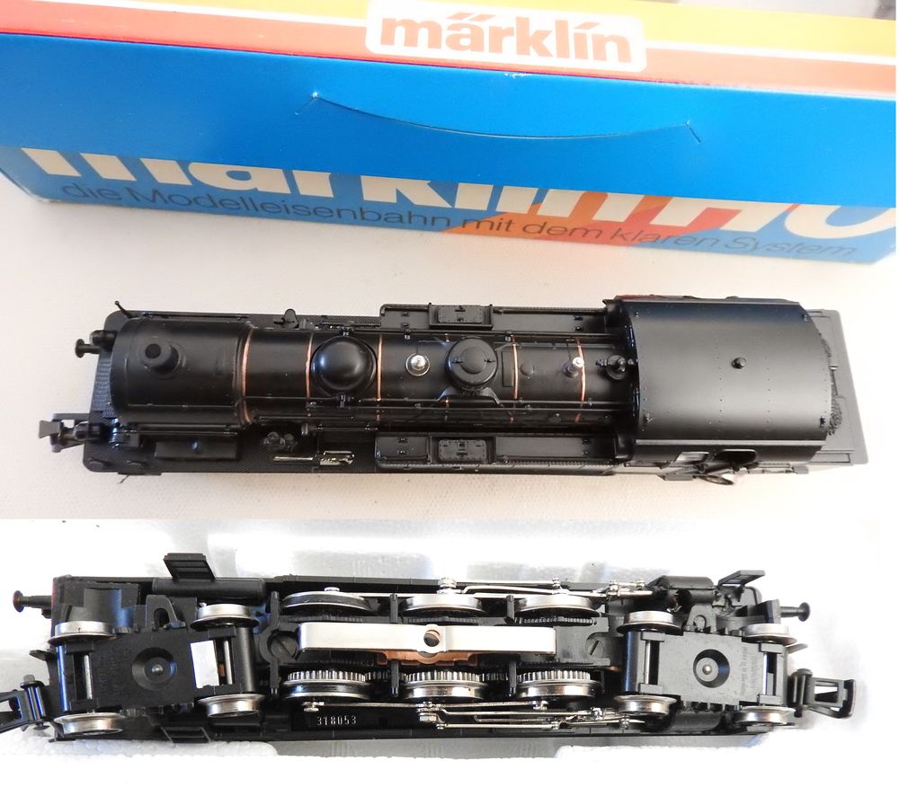Echelle HO - M&auml;rklin Loco vapeur type 232 TC 414 ref 3107 
