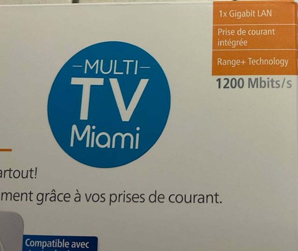 KIT CPL DEVOLO 1200 Mbits ( neufs / : double emploi ) Matériel informatique
