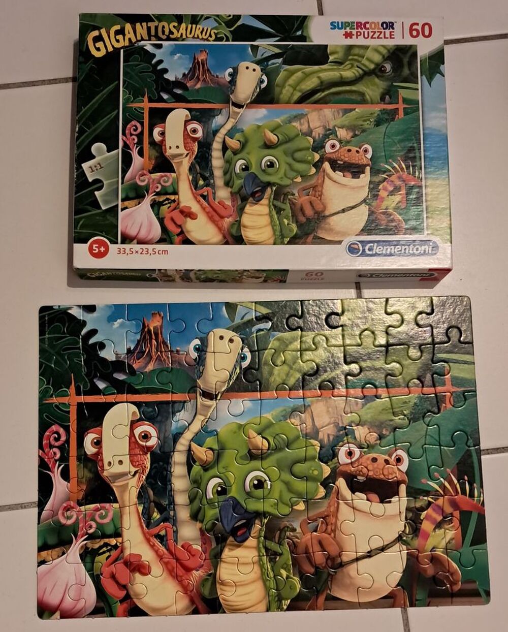 Puzzle Dinosaures "Gigantorus" Jeux / jouets