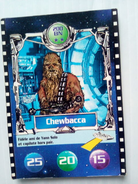 Cartes  collectionner vintage STAR WARS/BN 10 Chlette-sur-Loing (45)