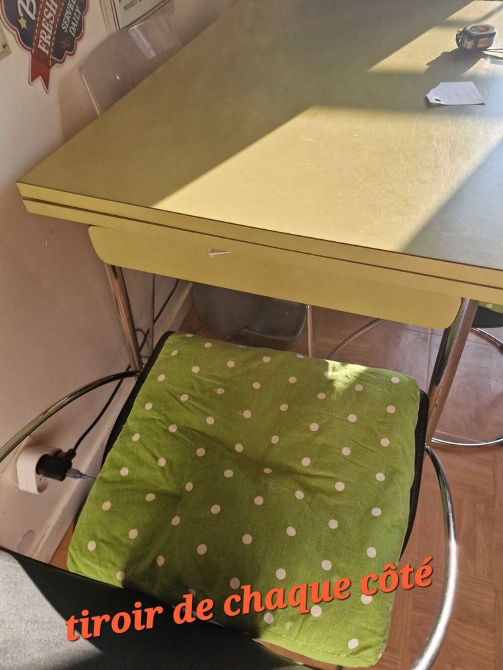 table+avec+rallonge+parfait+&eacute;tat Meubles
