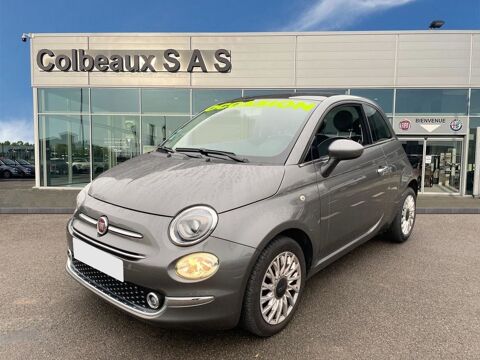Fiat 500 1.2 69 ch Eco Pack Lounge 2018 occasion Saint-Quentin 02100