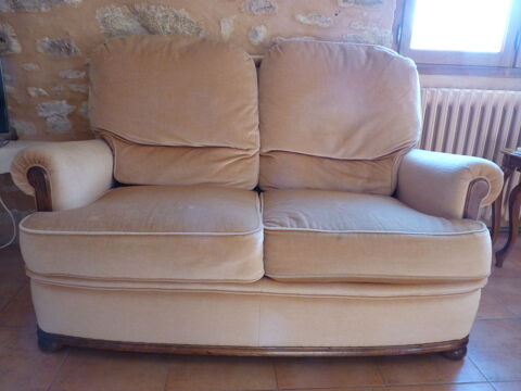 Ensemble canap 2 places + fauteuils 200 Bdoin (84)