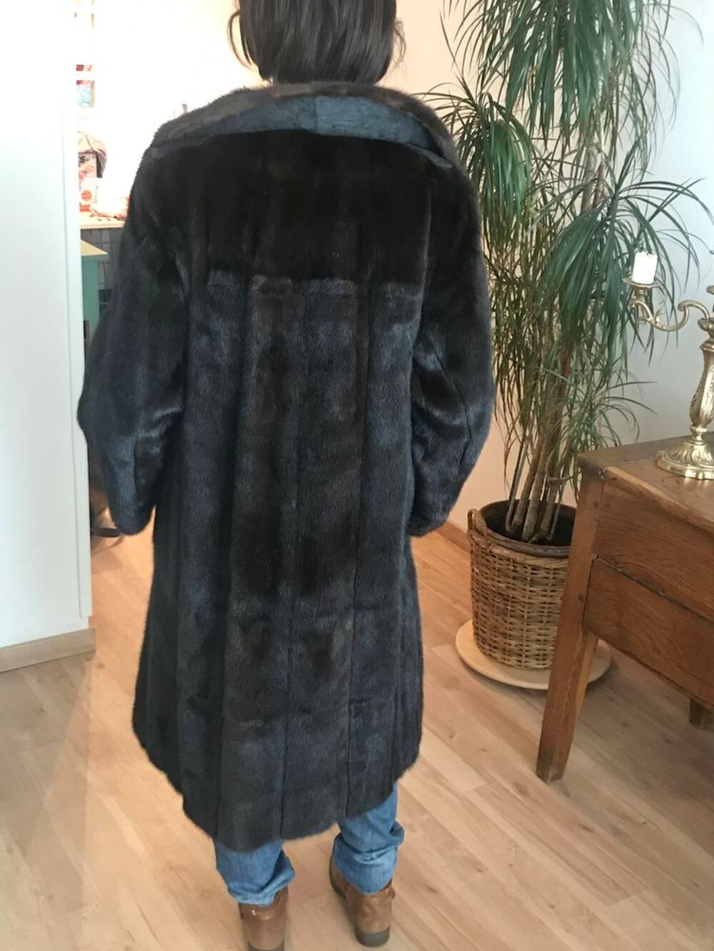 Manteau en vison fabrication artisanale Vêtements