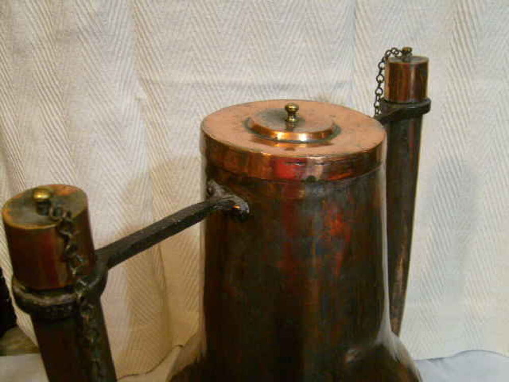 Ancien chauffe-bain en cuivre Décoration