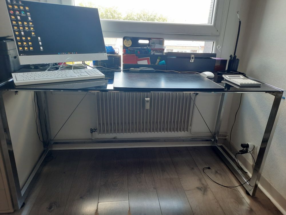 Bureau plateau verre Meubles