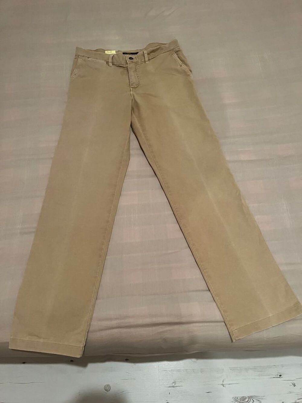 Pantalon LCDN Marron clair Taille 40 Vêtements