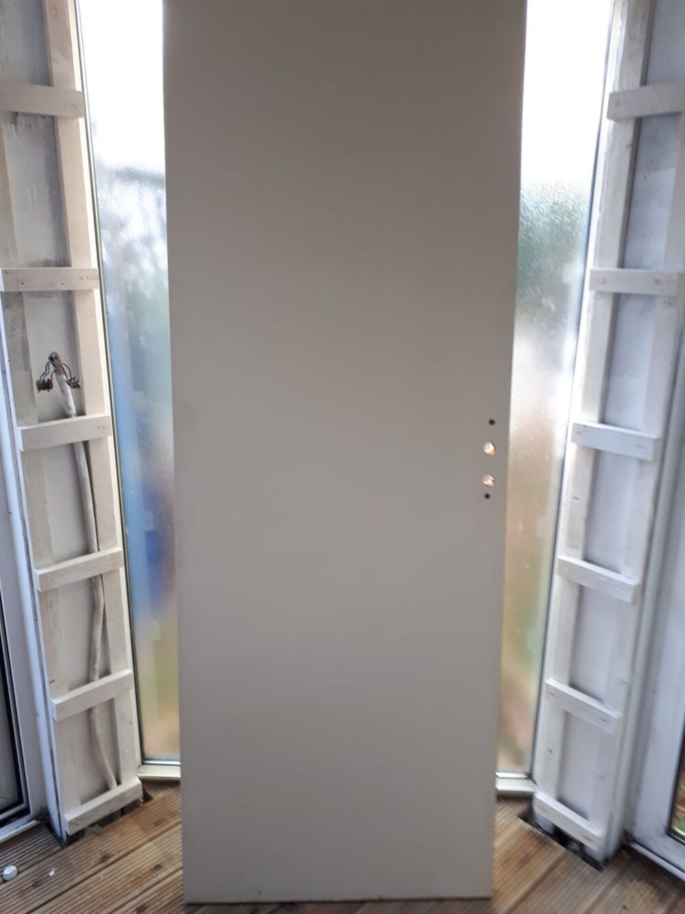 Porte en bois avec serrure Bricolage