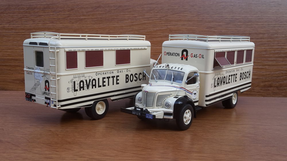 Lot de 2 Berliet GLC 6 Okapi 