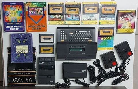 Ordinateur PHILIPS VG 5000 complet    Vintage    de 1984 450 Cellule (63)