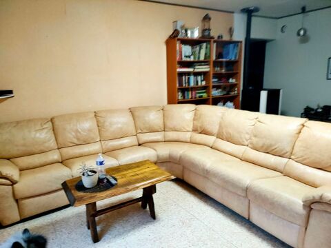 Canap d'angle en cuir lectrique 350 Banon (04)