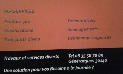 Gardiennage et entretient de propriété contre logement 0 30140 Anduze