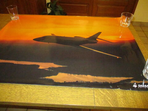 poste 60 x 80 cm avion DASSAULT (décoration ou collection) 0 Mérignies (59)