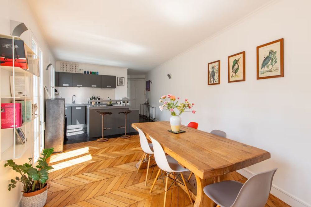 Location Appartement Appartement lumineux de 2 chambres au dernier étage Paris 8