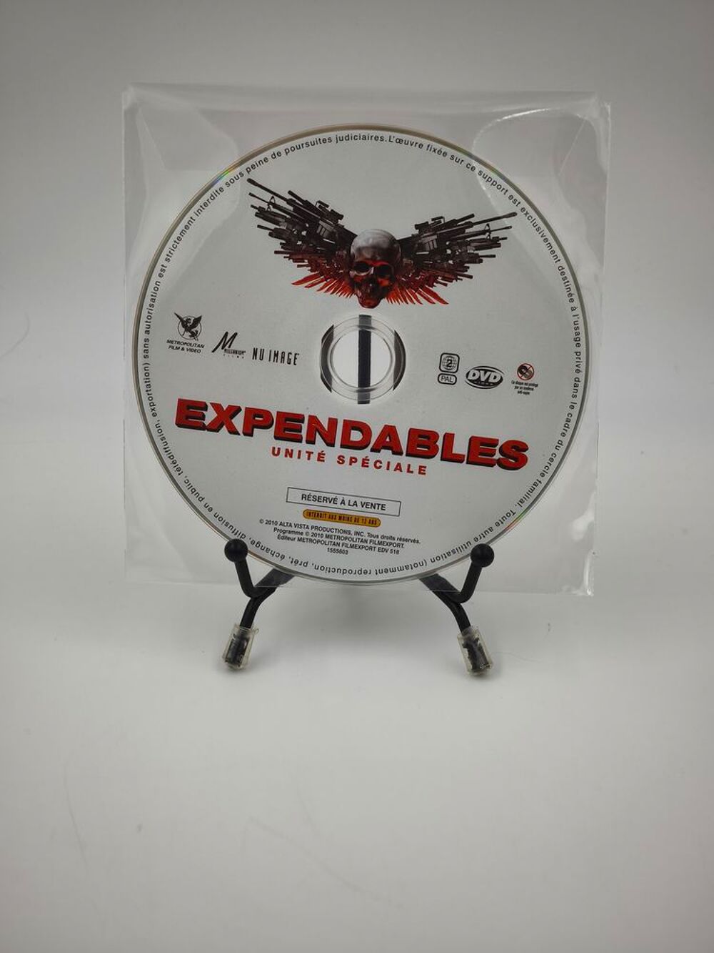 Film DVD Expendables Unit&eacute; Sp&eacute;ciale sans boite DVD et blu-ray
