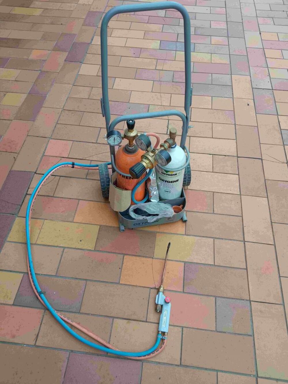 Poste de soudure Oxyg&egrave;ne Kyr&egrave;ne complet Bricolage