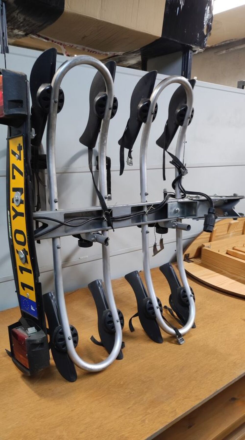 Porte v&eacute;lo thule attelage Vlos