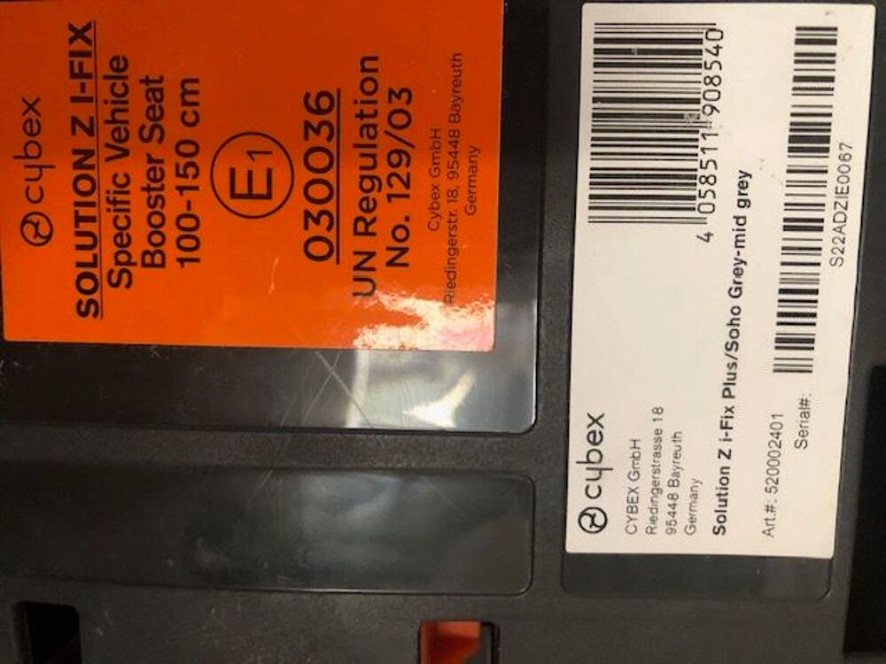 si&egrave;ge auto Cybex Platinum Solution Z i-Fix, 
Puériculture