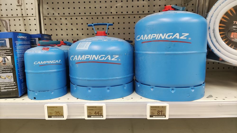 bouteille camping gaz 907 pleine
Jardin