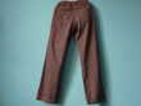 Pantalon jean fille 10 ans Lorie Bordeaux TBE Vêtements enfants