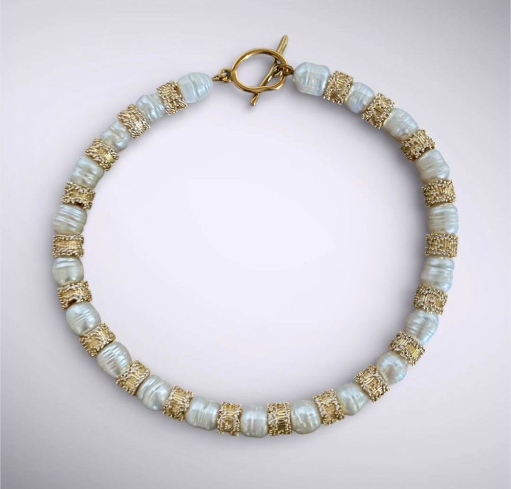 collier ras du cou en perles de culture Bijoux et montres