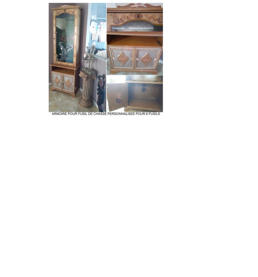 TRES BELLE ARMOIRE POUR 6 FUSILS . Meubles
