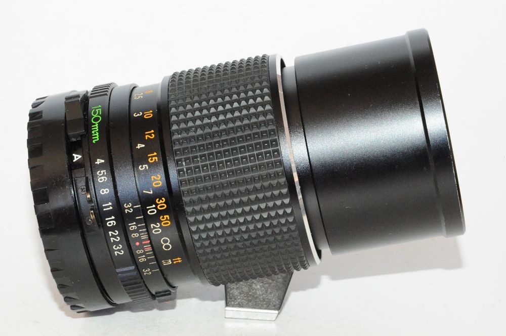 TELEOBJECTIF 150mm pour Appareil Argentique MAMIYA 645 Photos/Video/TV