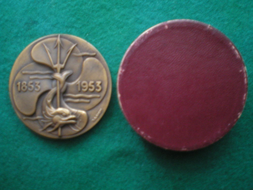 M&eacute;daille de la Compagnie des Bateaux &agrave; vapeur du Nord. 