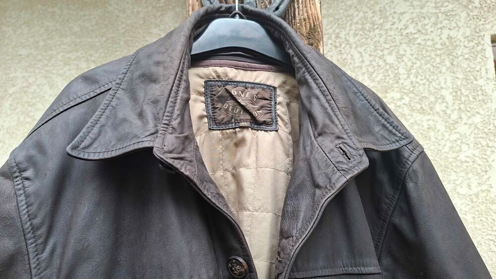 blouson homme XL cuir v&eacute;ritable Vêtements
