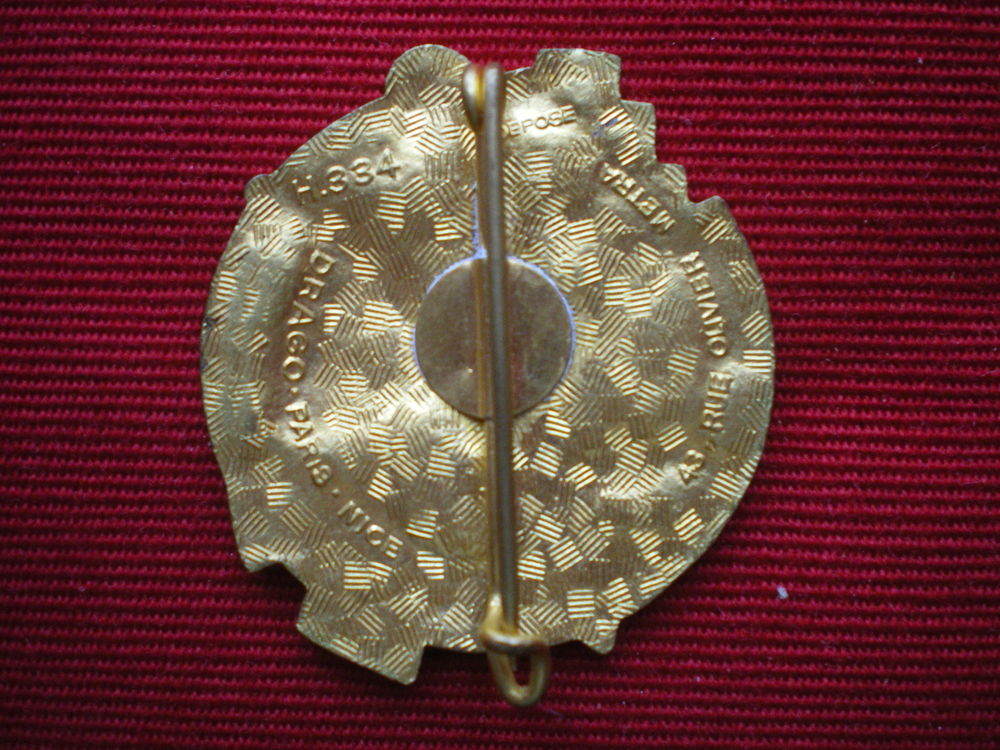Insigne du G&eacute;nie - 73&deg; Bataillon du G&eacute;nie Colonial. 
