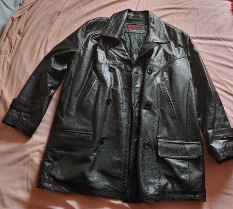 Blouson Veste De Johnny Cuir authentique 3980 Lalande-de-Pomerol (33)
