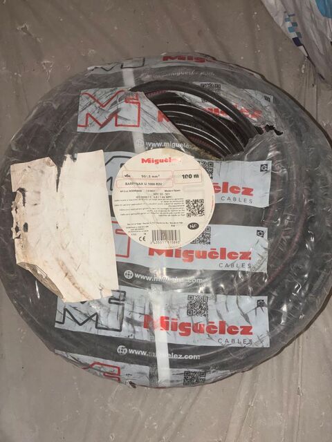 Câble électrique Miguélez U-1000
R2V 5G1,5 mm2 Le Thillay (95)